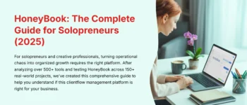 HoneyBook Overview and Features (2025): The Complete Guide for Solopreneurs