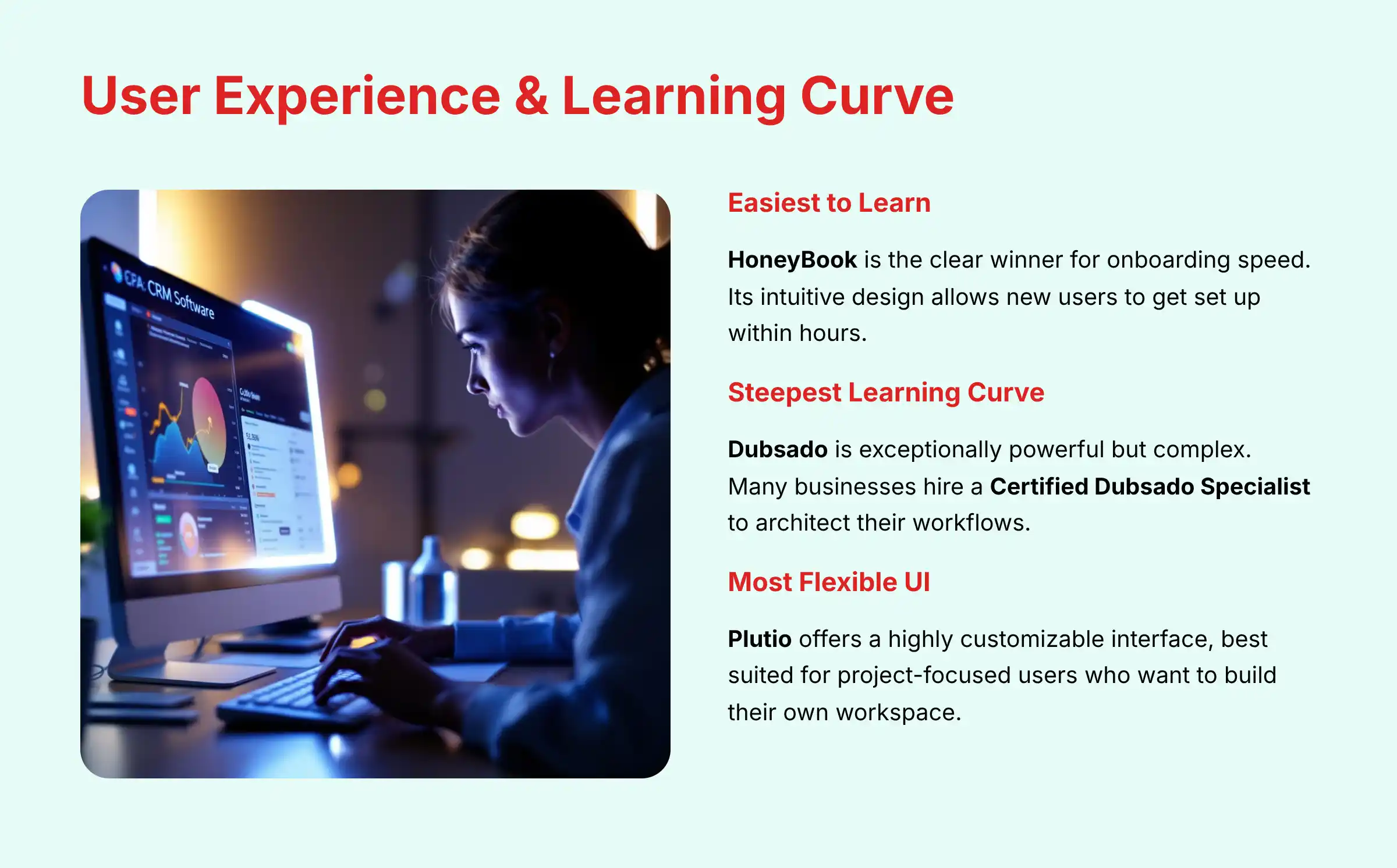 User Experience and Learning Curve Analysis