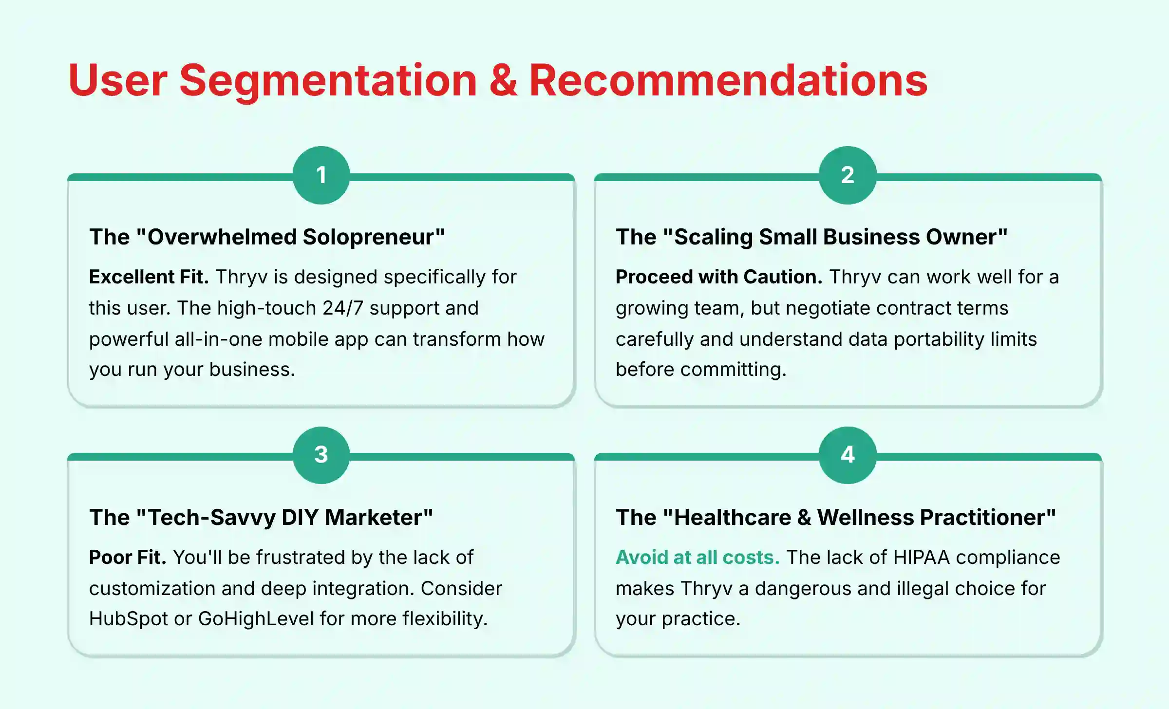 User Segmentation and Recommendations
