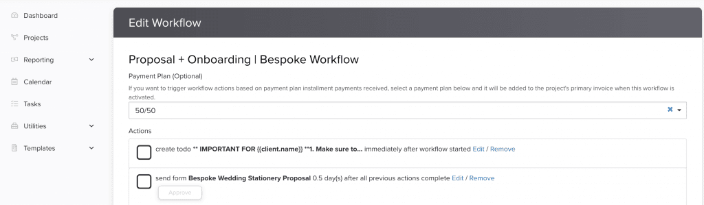 Free Dubsado Workflow Template