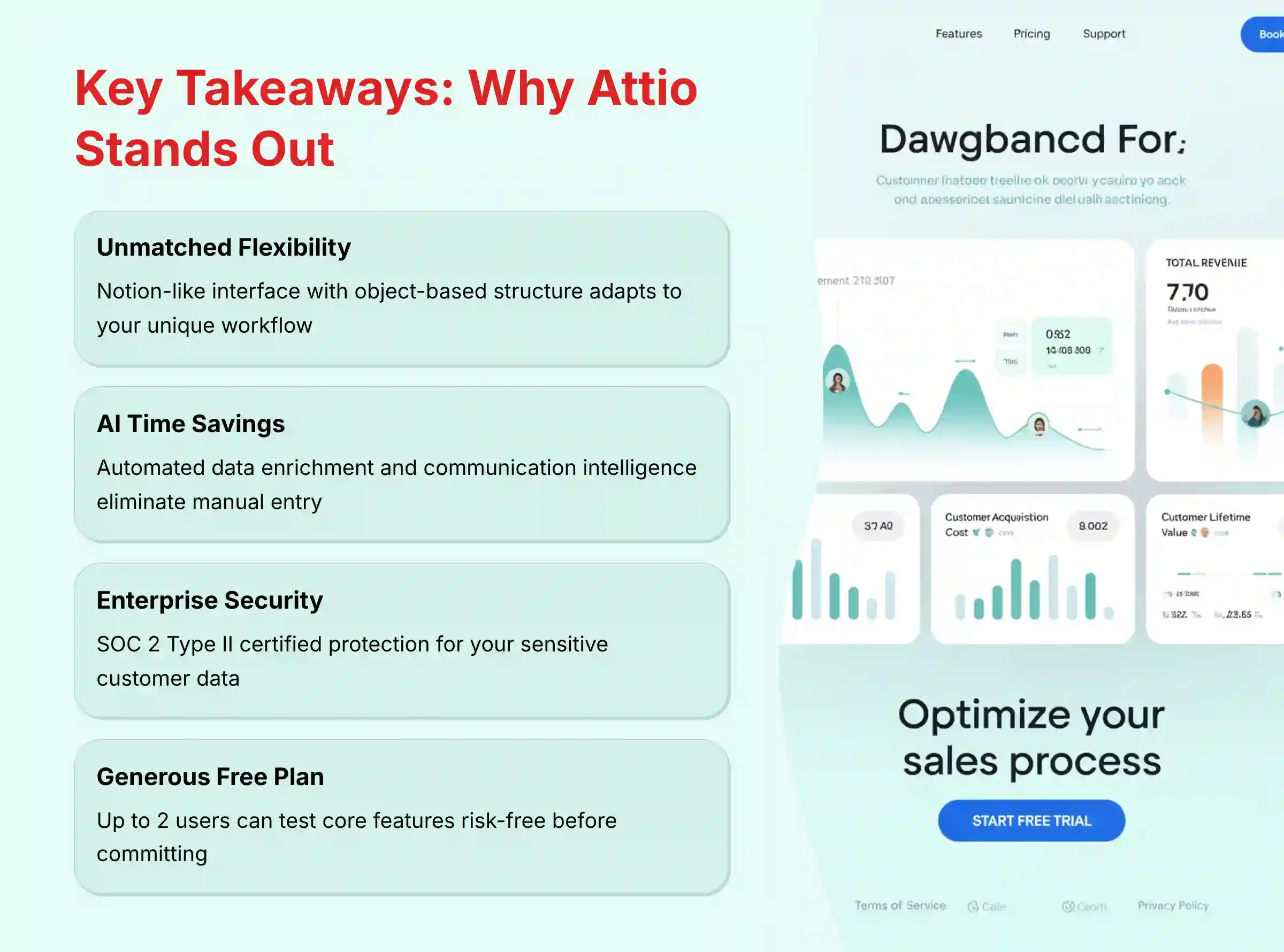 Key Takeaways - Why Attio Stands Out for Small Business CRM