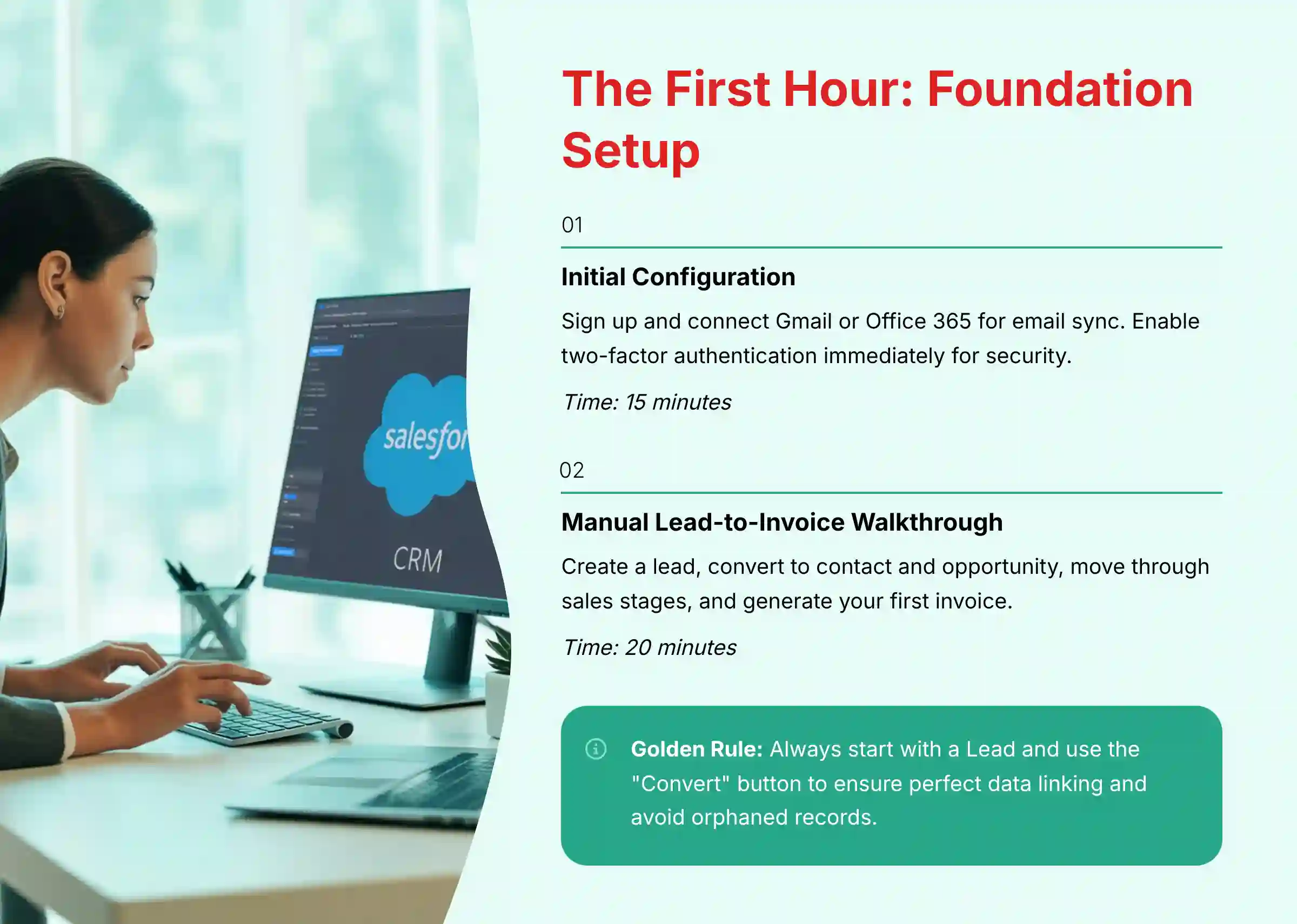 The First Hour Foundation Setup