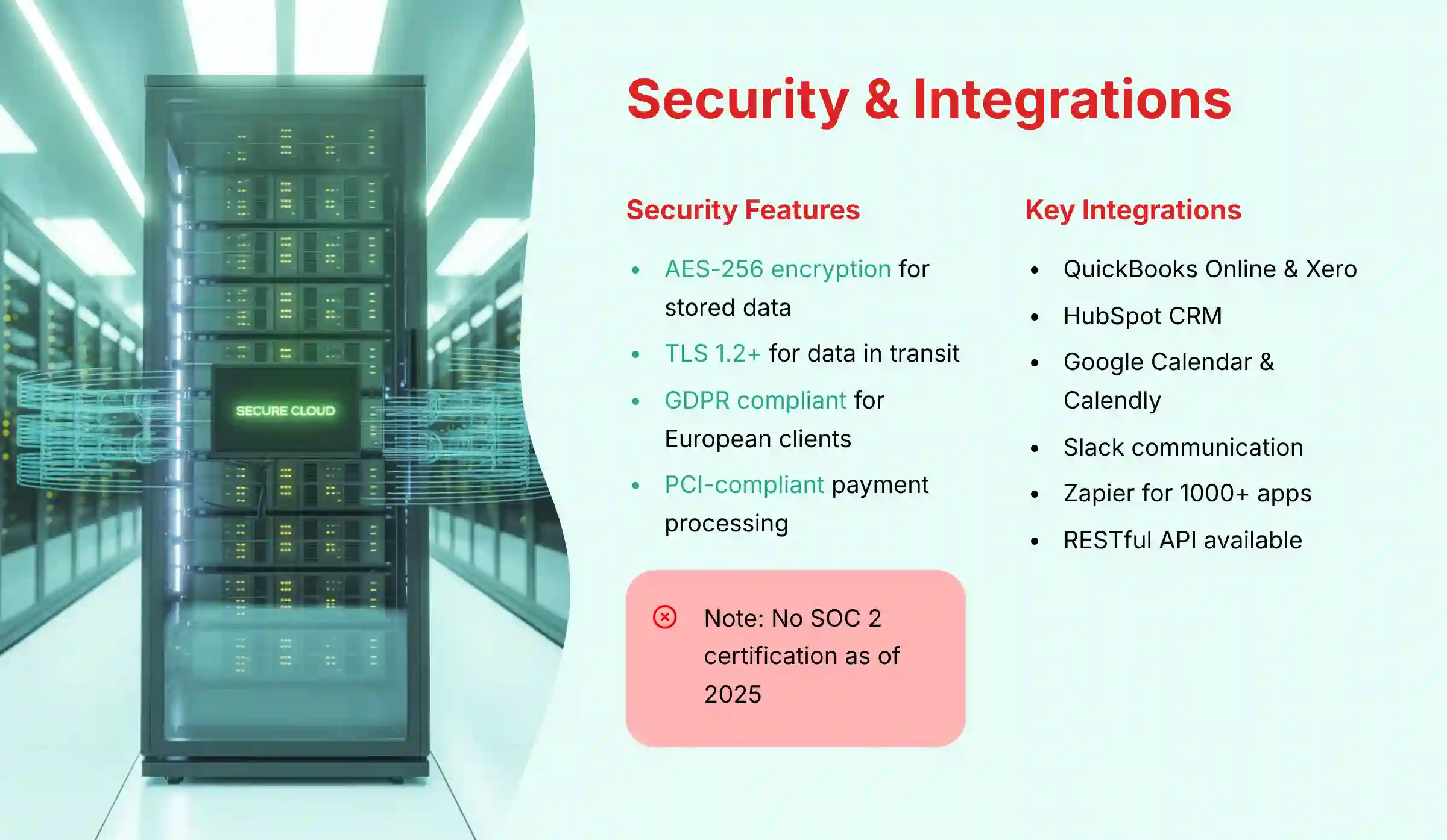 Security and Integrations Overview for Bonsai
