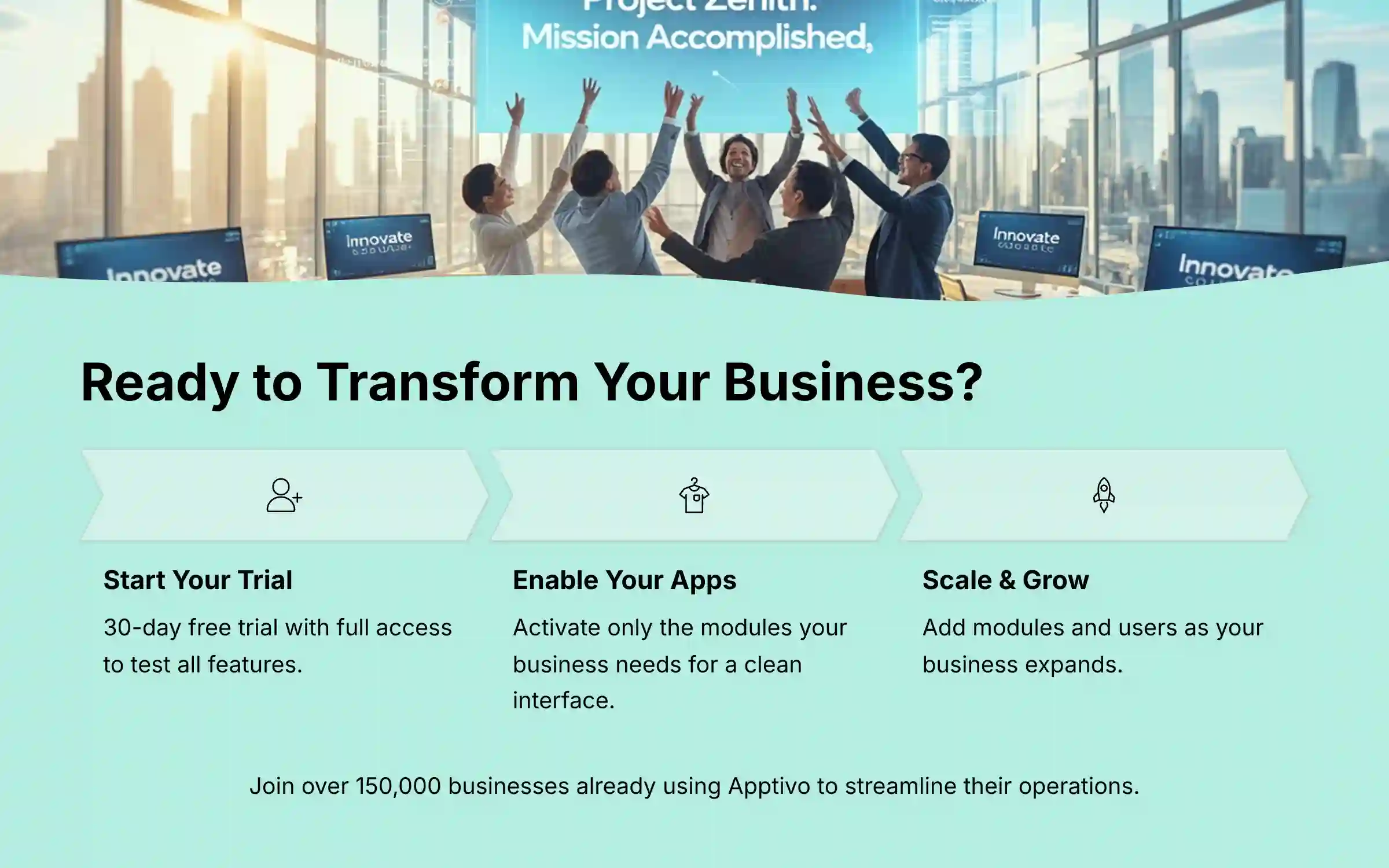Ready to Transform Your Business with Apptivo
