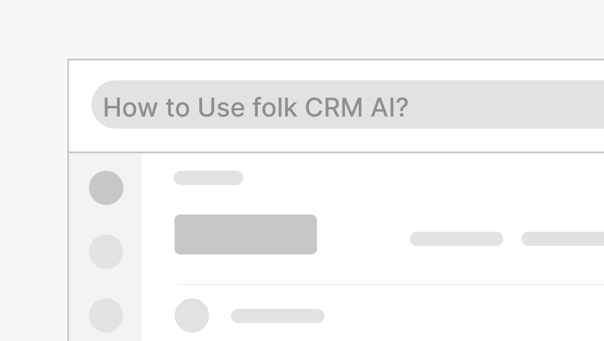 Folk AI Magic Fields Personalization Feature
