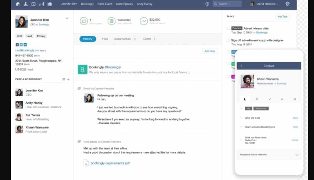 Capsule CRM Platform Comparison